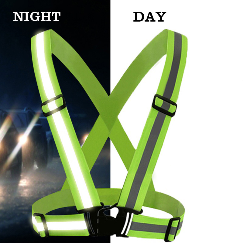 Reflective Cycling Vest - Reflecterend veiligheidsvest - Hoge zichtbaarheid, verstelbare