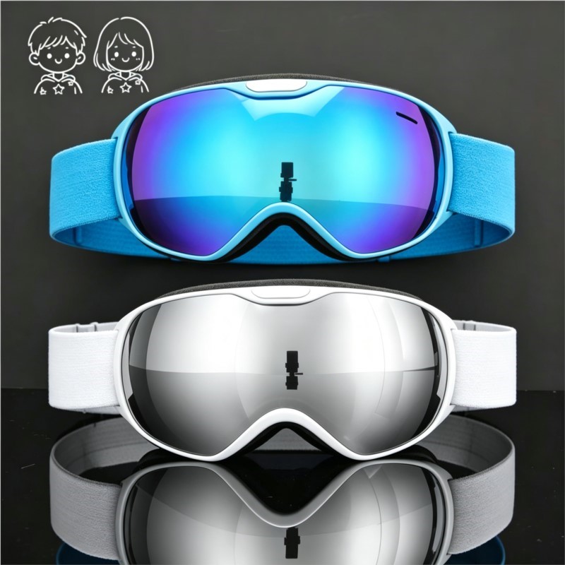 Cycling Protective Gear Kids - Anti-wind skibril voor kinderen, geschikt voor