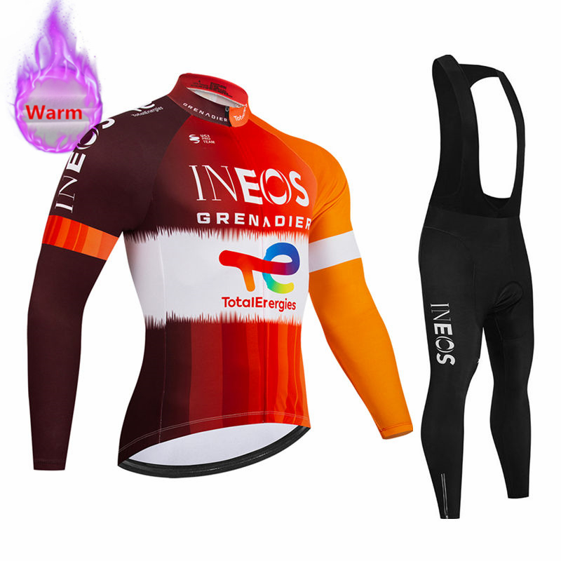 Cycling Gear For Winter - Ineos Team Winter Lange Mouw Thermische