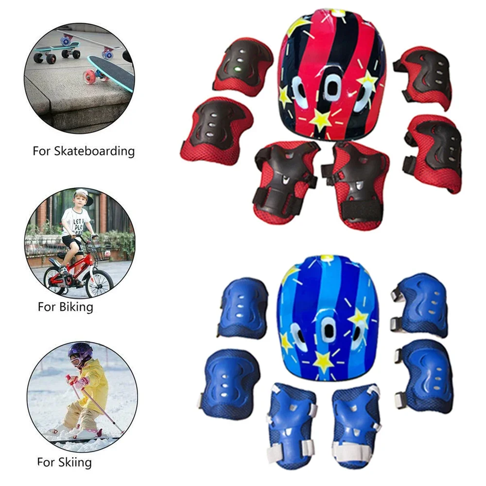 Verstelbare Kinderhelm En Knie - Cycling Protective Gear Kids recensie en prijs
