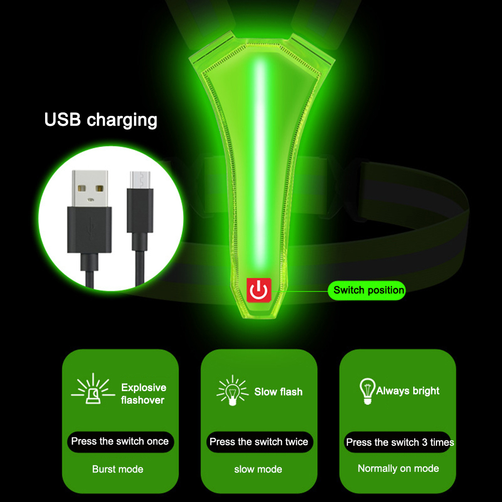 Led Hardloopvest Usb Oplaadbar - Reflective Cycling Vest recensie en prijs