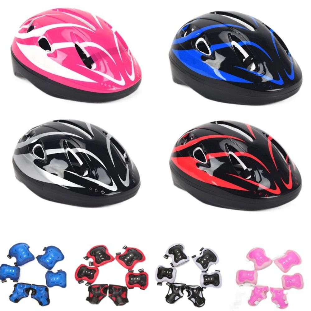 Kinder Helm Knie Elleboog Pads - Cycling Protective Gear Kids recensie en prijs