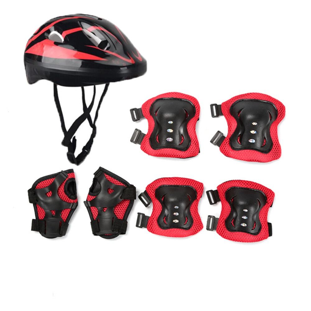 Kinder Helm Knie Elleboog Pads - Cycling Protective Gear Kids recensie en prijs