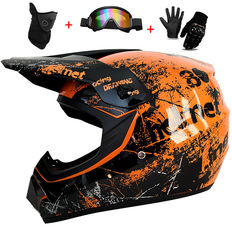 3-delige kinder off-road helm, - Cycling Protective Gear Kids recensie en prijs