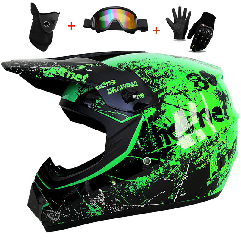 3-delige kinder off-road helm, - Cycling Protective Gear Kids recensie en prijs