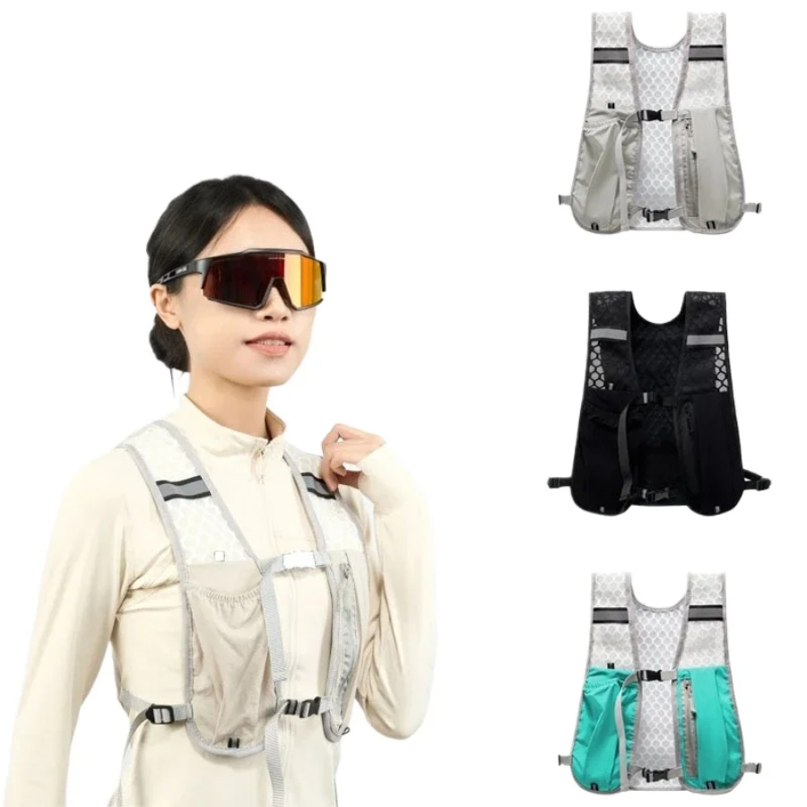 Nieuw fietsen hardloopopbergve - Reflective Cycling Vest recensie en prijs