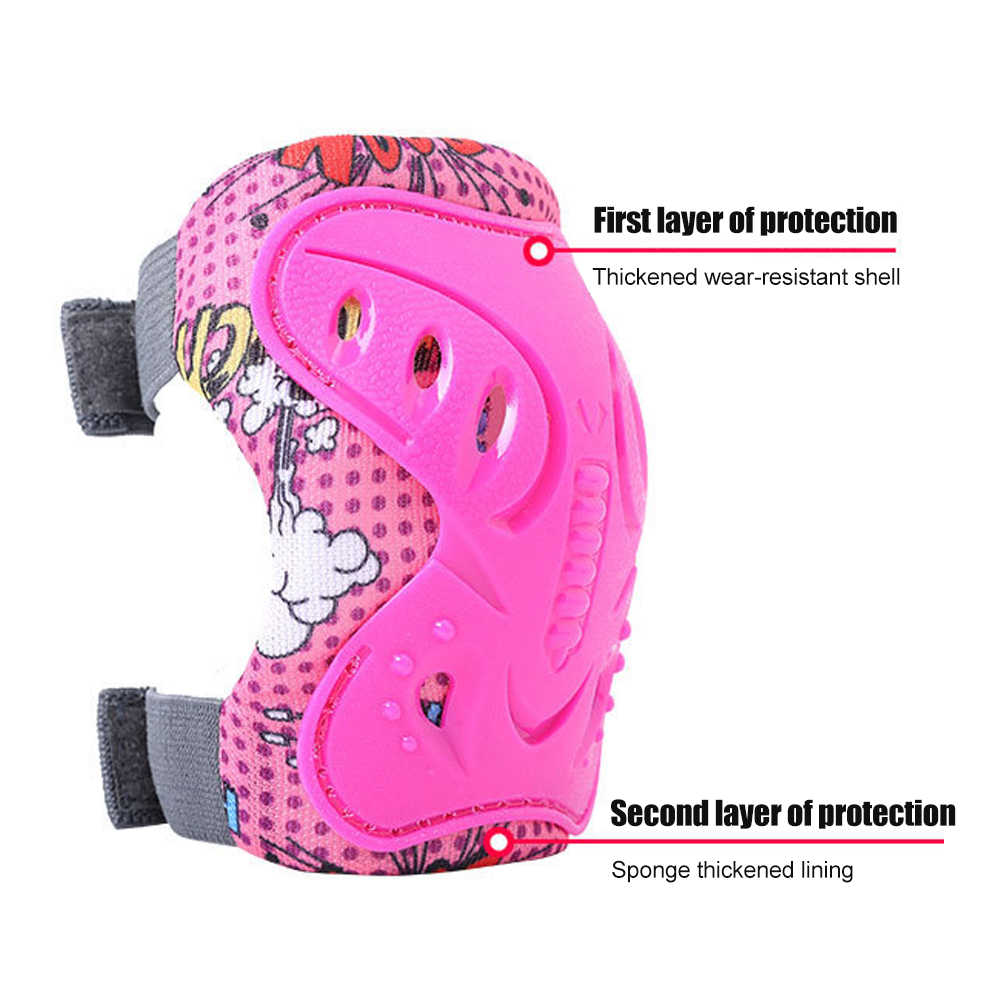 6 Stuks Kids 3-12 Jaar Knie El - Cycling Protective Gear Kids recensie en prijs